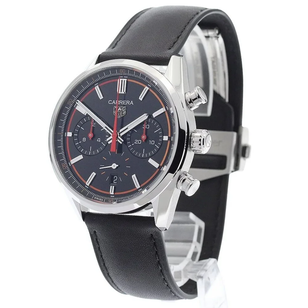 TAG HEUER Carrera CBN201C.FC6542 Chronograph black Dial Automatic Men's_903416